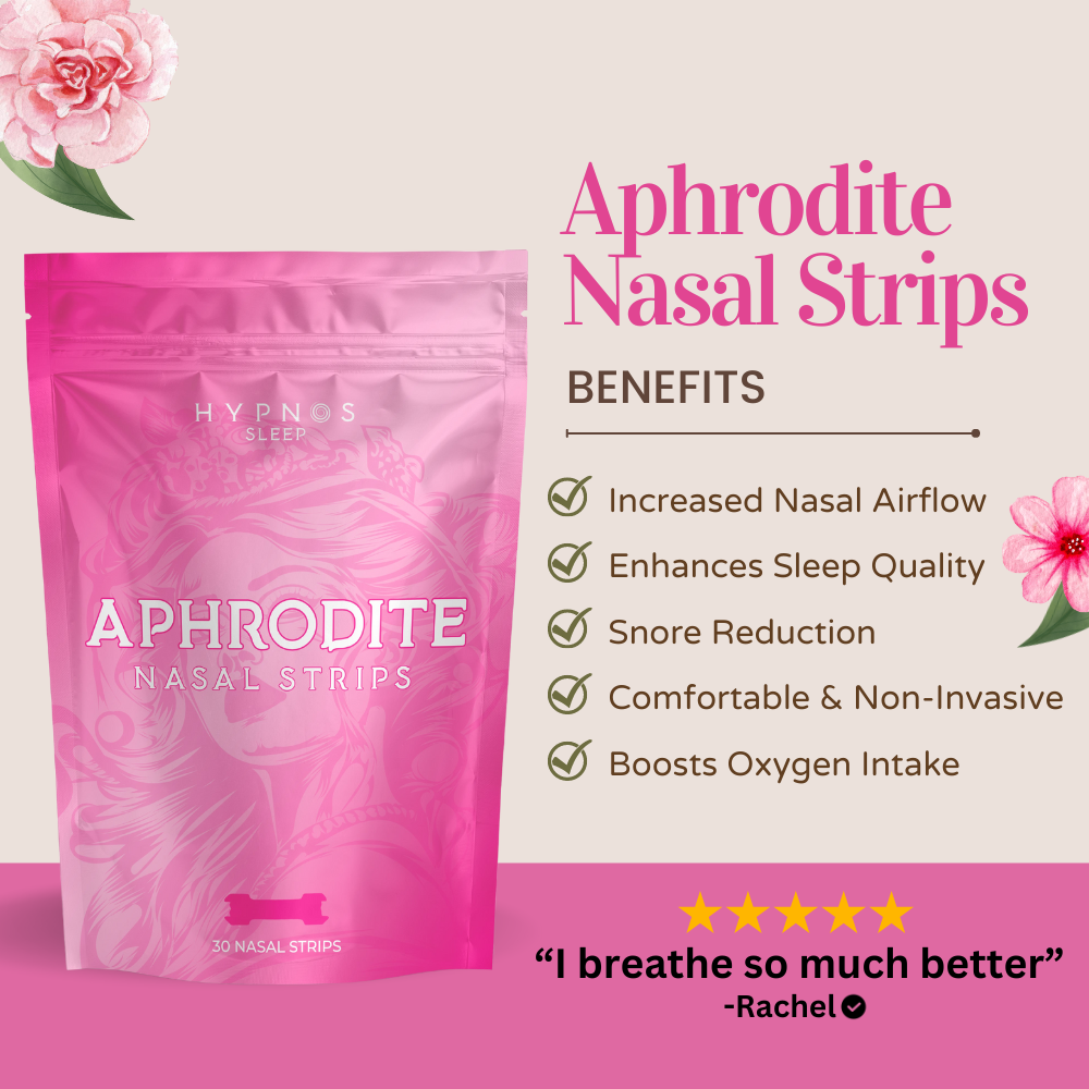 Pink Nasal Strips - Aphrodite Pack by Hypnos Sleep